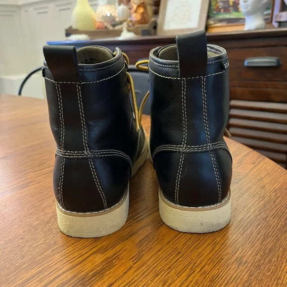 Eastland Lumber Up Boots Navy Size 10 - Picture 4 of 6